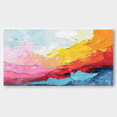 Texture Abstract Oil Painting Big Canvas Artwork Modern Acrylic Painting Original Wall Art Home decoration
