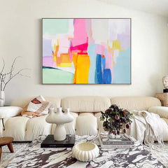 Abstract Painting On Canvas Original Abstract Canvas Wall Art Large Oil Painting On Canvas Contemporary Painting For Living Room