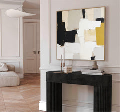 Abstract Oil Painting Farme Large Acrylic Painting On Canvas Original Modern Wall Art For Living Room