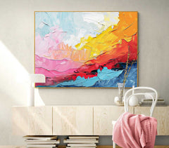 Texture Abstract Oil Painting Big Canvas Artwork Modern Acrylic Painting Original Wall Art Home decoration