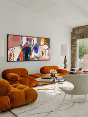 Large Graffiti Colorful Abstract Painting On Canvas Contemporary Acrylic Painting Modern Wall Art Home Decor