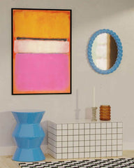 Minimalist Abstract Shapes Wall Art Modern Color Minimalist Color painting Living Room