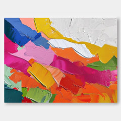 Original Wall Art Vibrant Color Buy Abstract Paintings Online Large Texture Abstract Oil Painting Home Decor