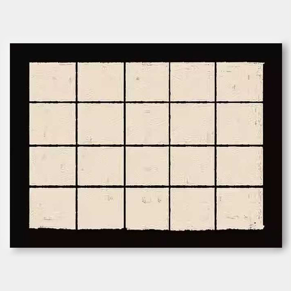 Geometry Large Wall Art Texture Abstract Oil Painting Original Minimalist Abstract Acrylic Painting Home Decor