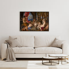 Diana and Actaeon Oil Painting Reproduction (Titian, 1556–1559)