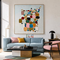 Color Drift Assembly – Abstract Wall Art