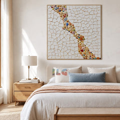Colorstone Vein – Abstract Textured Wall Art