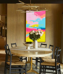 Large Colorful Original Painting Abstract Oil Painting On Canvas Modern Texture Wall Art Bright Colorful For Living Room