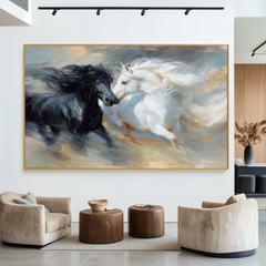 Free Spirits – Running Horse Canvas Art