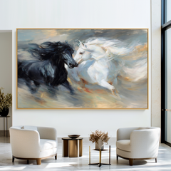 Free Spirits – Running Horse Canvas Art