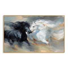 Free Spirits – Running Horse Canvas Art hand-painted wall art