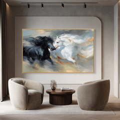 Free Spirits – Running Horse Canvas Art