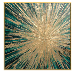 Emerald – Textured Abstract Wall Art