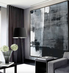 Rest – Textured Abstract Wall Art