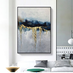 River – Textured Abstract Wall Art