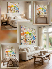 Abstract Canvas Art #AB801