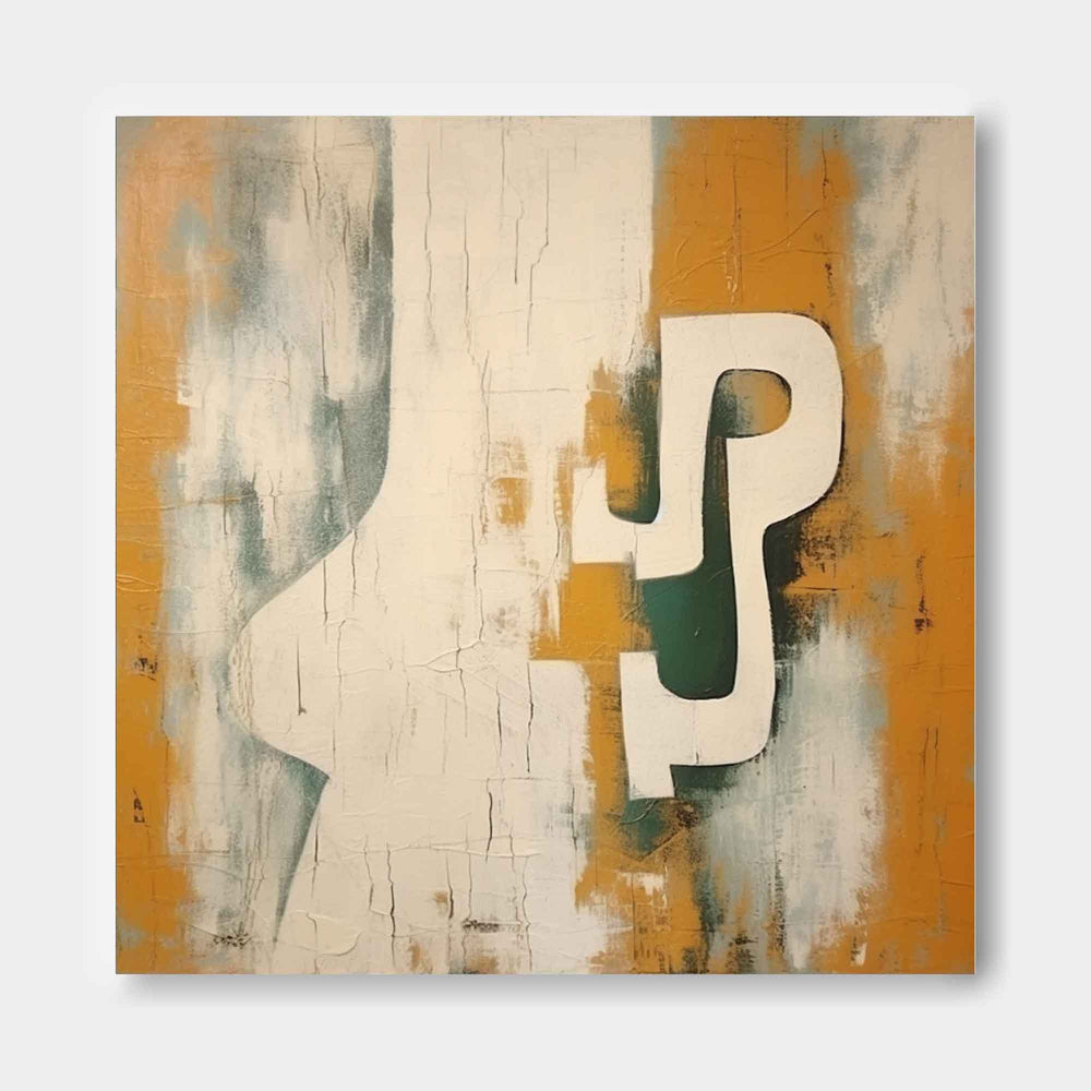 Original Beige Canvas Wall Art Modern Texture Abstract Acrylic Painting On Canvas Large Minimalist Art Home Decor