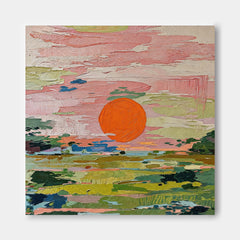 Abstract Canvas Art #AB814