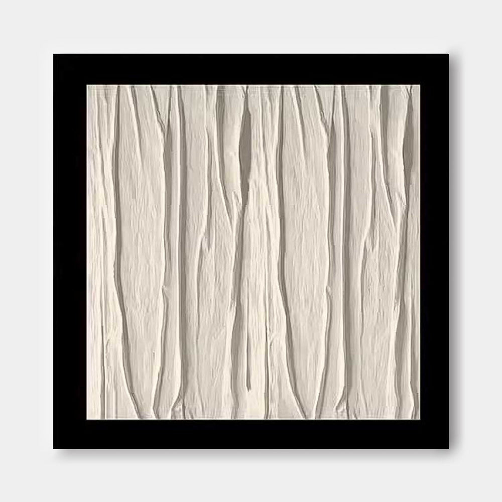 Square Modern Minimalist Canvas Acrylic Painting Large Abstract Artwork Original Wall Art For Living Room