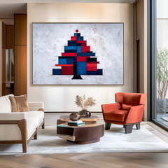 Geometric Noel – Christmas Wall Art