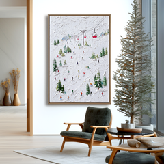 Summit Glide – Christmas Wall Art
