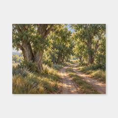 A Place to Rest Western oil painting main artwork