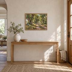 A Place to Rest Western oil painting displayed in an interior scene 3