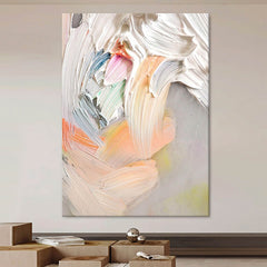 Abstract Colorful oil Painting On Canvas Modern Vibrant Wall Art Living Room Wall Home Decor