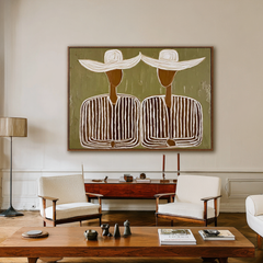 Harmonious Companions – Western Wall Art