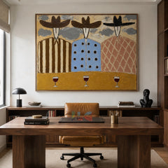 Gathered Reflections – Figurative Wall Art