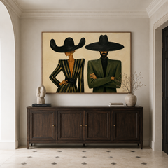 Midnight Prestige – Figurative Wall Art