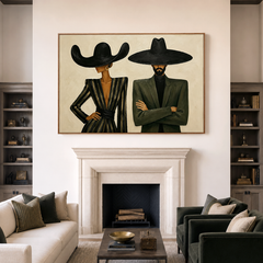 Midnight Prestige – Figurative Wall Art