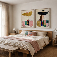 Modern Heritage – Abstract Portrait Wall Art Set