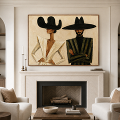 Velvet Confidence – Figurative Wall Art