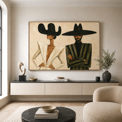 Velvet Confidence – Figurative Wall Art