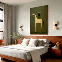 Olive Passage – Western Rider Wall Art