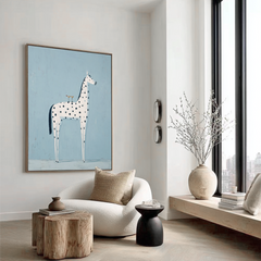 Sky Toast – Whimsical Horse Canvas Art