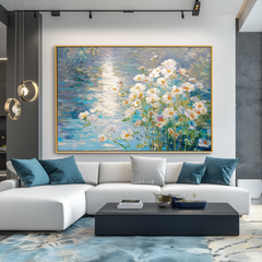 Luminous Meadow – Landscape Wall Art