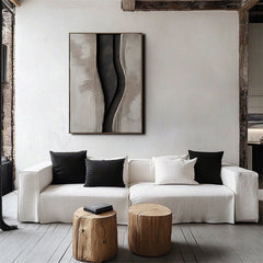 Unique Textured Abstract Wall Art – Handmade 3D Painting