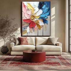 Radiant Blossom-Original Floral Oil Painting
