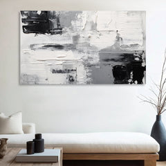Frosted Glow – Textured Abstract Wall Art