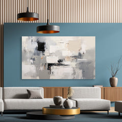 Echoes of Abstraction – Textured Abstract Wall Art