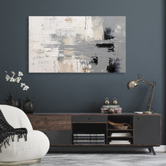 Urban Stillness – Textured Abstract Wall Art