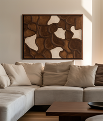 Modern Minimalist Abstract Wall Art: Clean Aesthetic with – Textured Abstract Wall Art