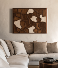 Modern Minimalist Abstract Wall Art: Clean Aesthetic with – Textured Abstract Wall Art