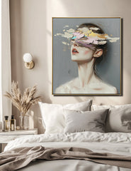 Shattered Vision – Portrait Oil Painting