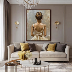 Graceful Reverie – Figurative Oil Painting