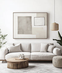 Muted Balance – Geometric Wall Art