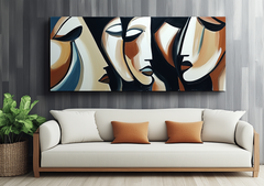 Echoes of Thought-Abstract Multi – Figurative Wall Art