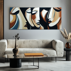 Echoes of Thought-Abstract Multi – Figurative Wall Art